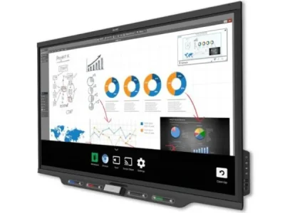Smart Board 86" 4K Ultra HD Interactive Display – SBID-7286 with Enhanced Collaboration Tools