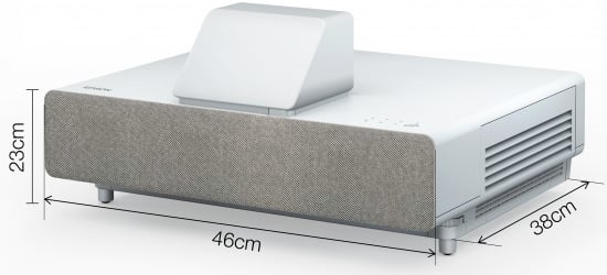 Epson EH-LS500W Short Throw Projector – 4000 Lumens, 3LCD, Full HD - Image 2