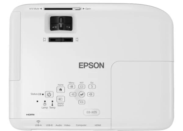 Epson EB-X05 3LCD Projector – 3,300 Lumens, XGA, 4:3 - Image 2
