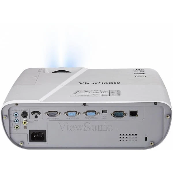 ViewSonic PJD6552LWS DLP Projector – 3,500 Lumens, WXGA, Short Throw